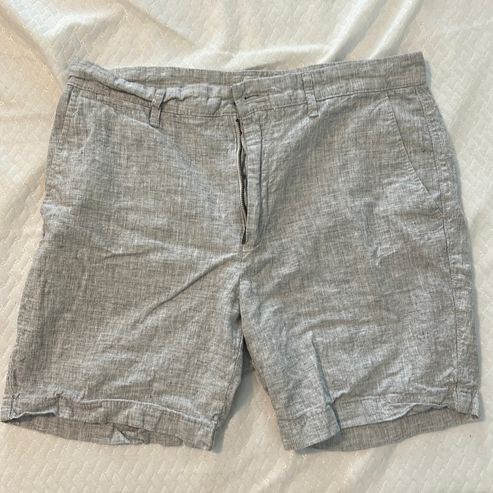 Goodfellow Mens Linen Cotton Blend Shorts (READ DESCRIPTION)